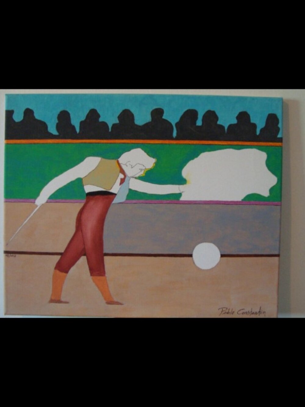 Acrylic on Framed Canvas